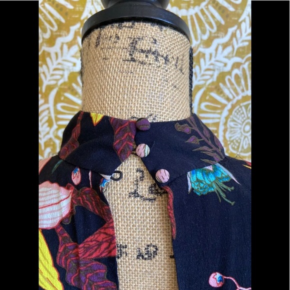 H&M FLORAL FLOWERS DRESS - Picture 4 of 8